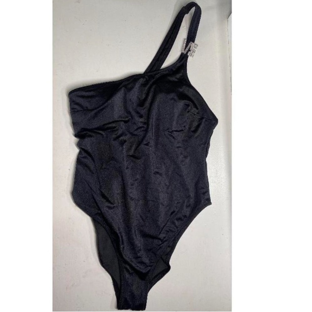 Victoria’s Secret Black One-Shoulder Swimsuit